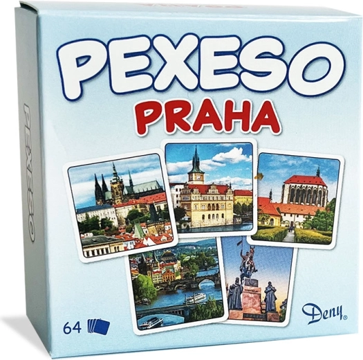 Pexeso „Prahos sostinė“ vaikams