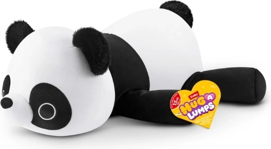 ZURU Hug a Lumps plush panda Pete, medium