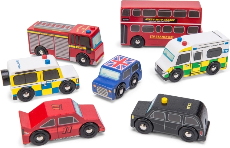 Iconic London vehicles