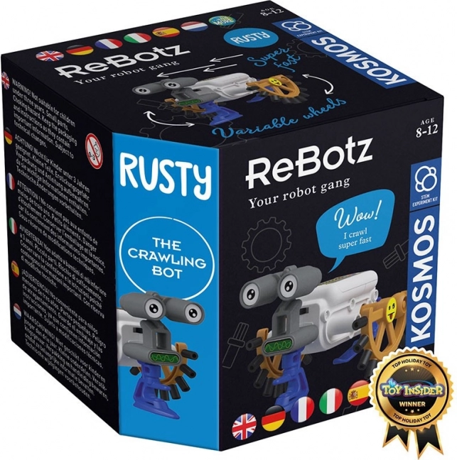 ReBotz Rusty robotų konstruktorius vaikams