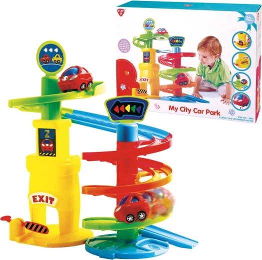 Playgo My Parking Garage with Car