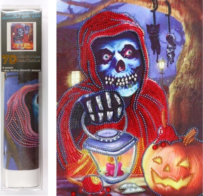 7D deimantinė mozaika „Halloween“ 30 × 40 cm