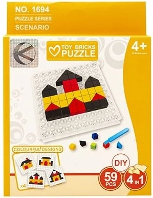 59-piece building block puzzle