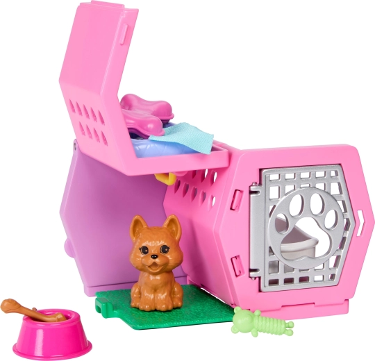 Fold-out puppy carrier