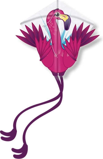 Skraidantis aitvaras Pop Up Flamingo 57 × 55 cm