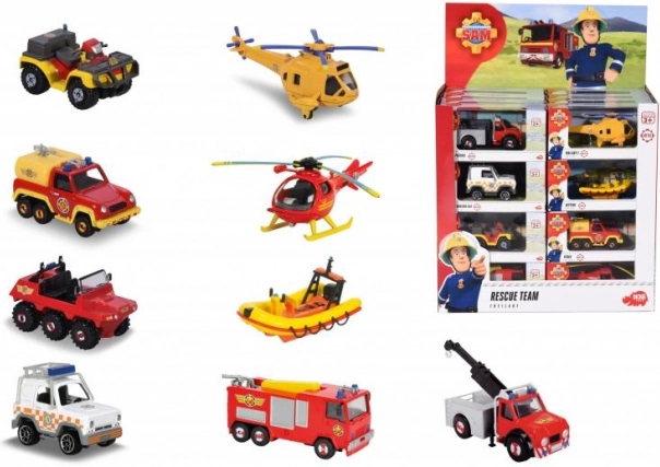 Gaisrininkas Semas – metalinis automobiliukas 1:64