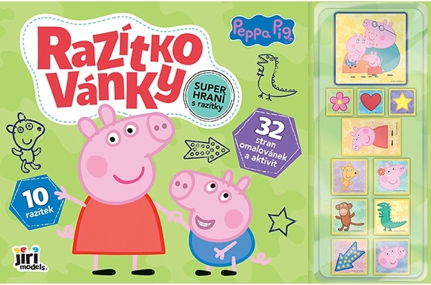 Antspaudukų rinkinys „Peppa Pig“