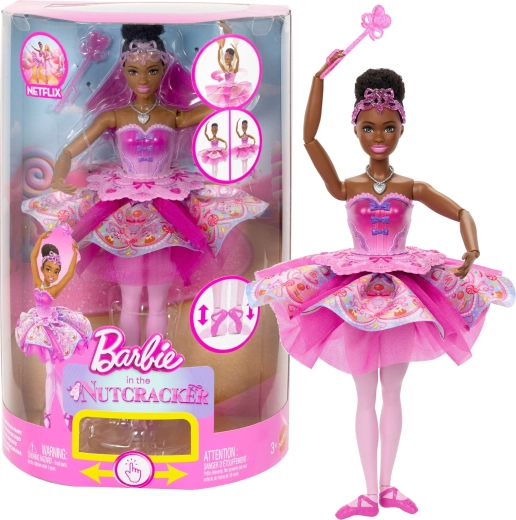 Barbie Barbie in The Nutcracker Ballerina Sugarplum Fairy with Transforming Skirt