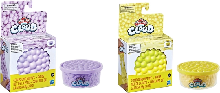 Play-Doh Super Cloud Bubble Fun – puri, lengva lipdymo masė su burbuliukais