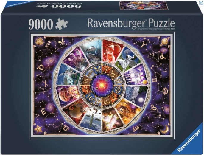 Ravensburger dėlionė „Astrologija“, 9000 detalių