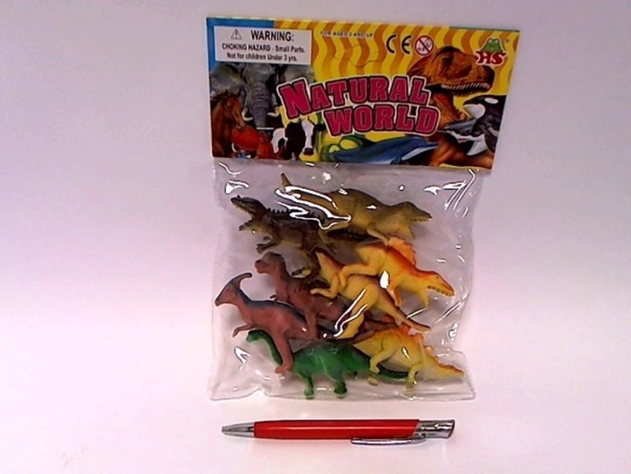 Dinozaurų figūrėlių rinkinys 6–8 cm (8 vnt.)