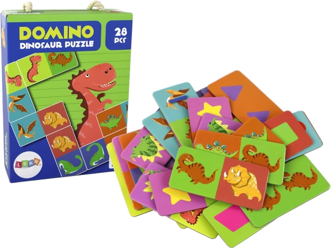 Loginis žaidimas „Puzzle Domino“ Dinozaurai