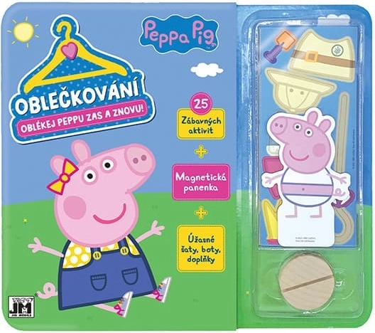 Aprenkite Kiaulytę Pepą – magnetinis mados rinkinys