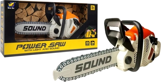 Children's Battery-Powered Toy Chainsaw