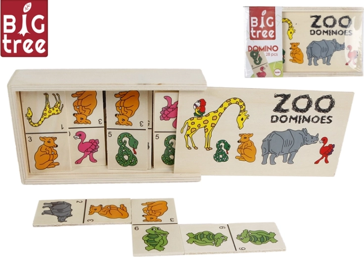 Medinis domino su gyvūnais Big Tree