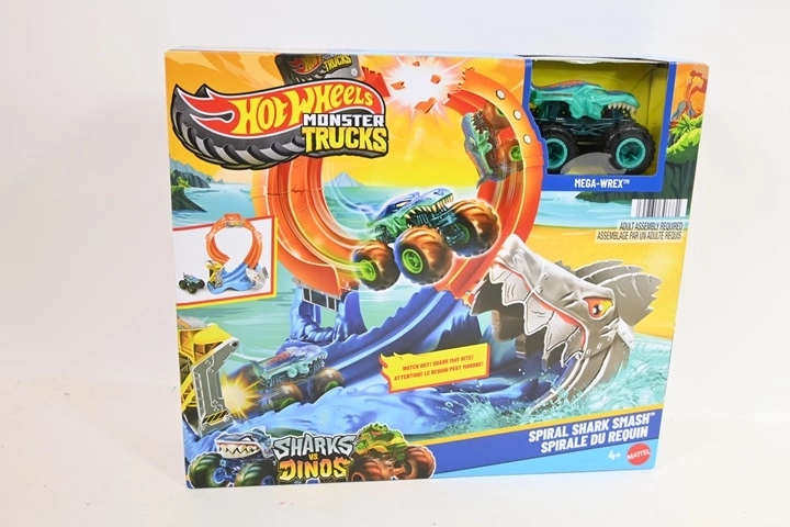 Hot Wheels Monster Trucks Plėšrūno kilpa su automobiliuku Mega-Wrex