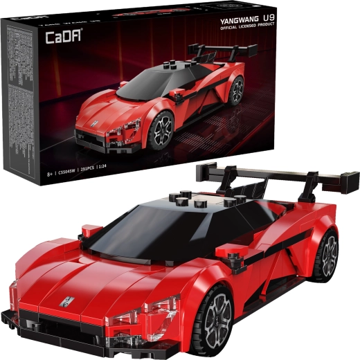 Konstruktorius CaDA sportinis automobilis YANGWANG U9 – statinis modelis, 291 detalė
