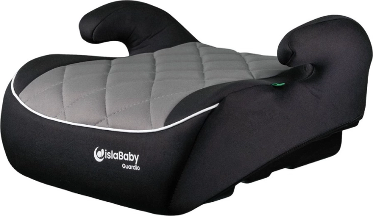 IslaBaby Guardio car booster seat for children 125–150 cm, grey