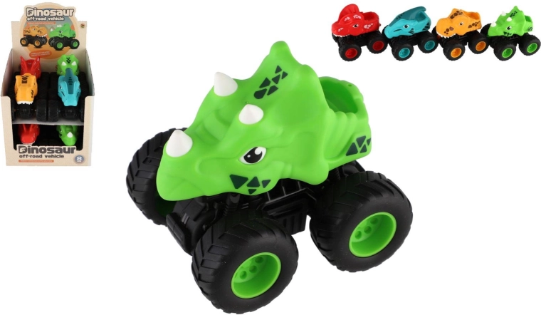 Visureigis (off-road) dinozauras ant inercinės pavaros