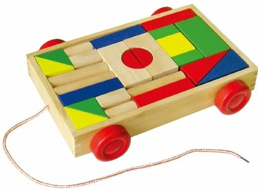 Small wooden cart