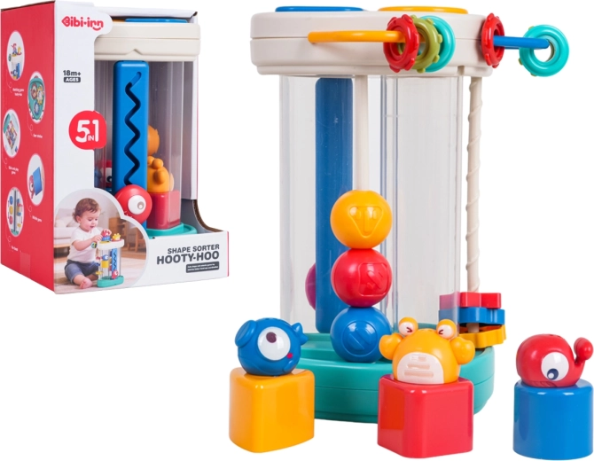 5-in-1 Fish Multifunctional Activity Tower