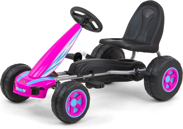 Milly Mally Viper Pink Pedal Go-Kart