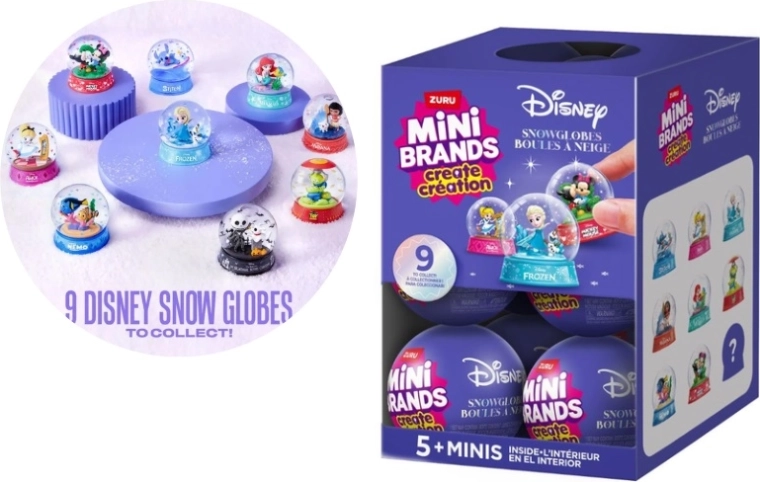 Zuru 5 Surprise Mini Brands Disney kolekcinė kapsulė su staigmena – 1 vnt.