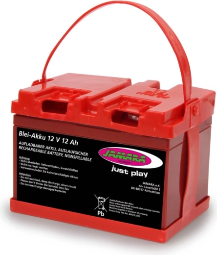 Vaikiškas elektrinis traktorius su 12 V (12 Ah) akumuliatoriumi Jamara