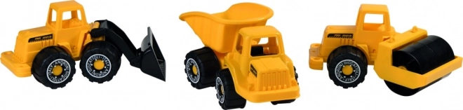 Plastikinis statybinis automobilis vaikams žaisti smėlyje