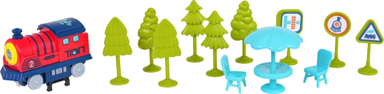 Rich accessories for creative play