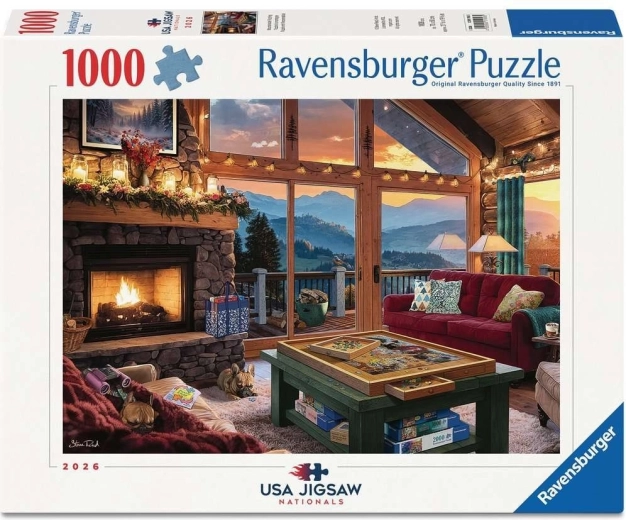 Ravensburger dėlionė USA Jigsaw Nationals 2026 1000 detalių