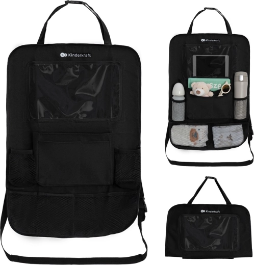 Kinderkraft automobilio organizatorius 2in1 Black