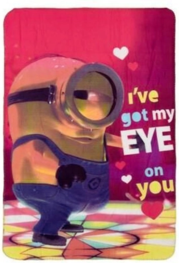 Flisinė antklodė „Minionai“