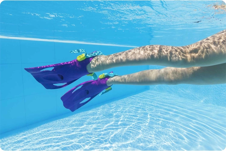 Adjustable fins for faster movement
