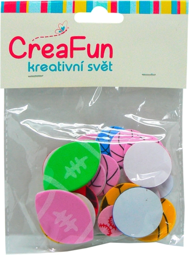 Spalvotų kamuoliukų rinkinys 3,2 cm – 25 vnt.