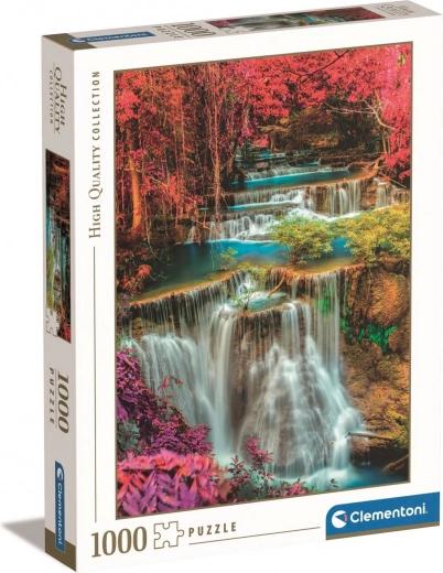 Puzzle 1000 pieces Colourful Thai Falls CLEMENTONI