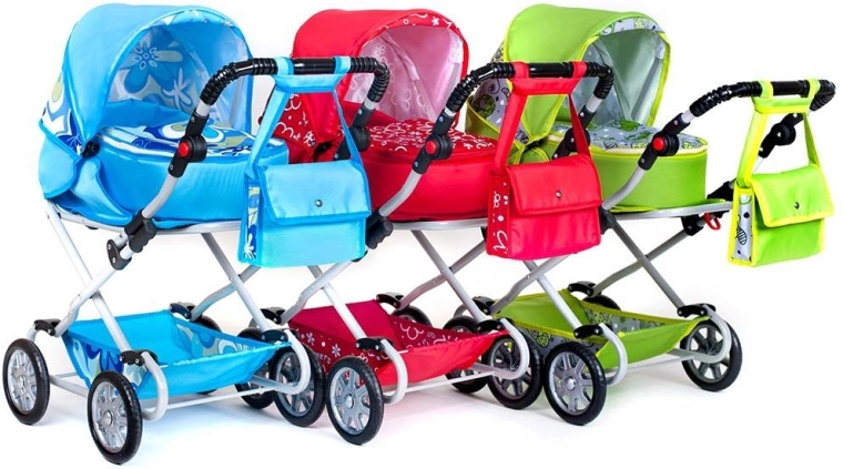 Two configurations in one – carrycot and pushchair