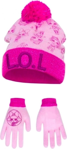 LOL Beanie Hat and Gloves