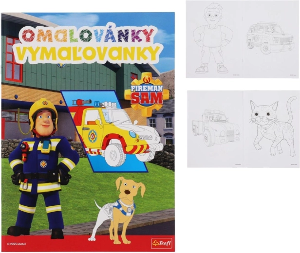 Spalvinimo knygelė „Gaisrininkas Semas“