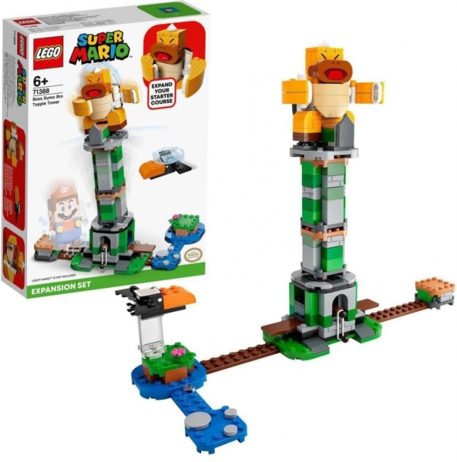 LEGO® Super Mario™ 71388 Bosas Sumo Bro ir krentantis bokštas – papildomas rinkinys