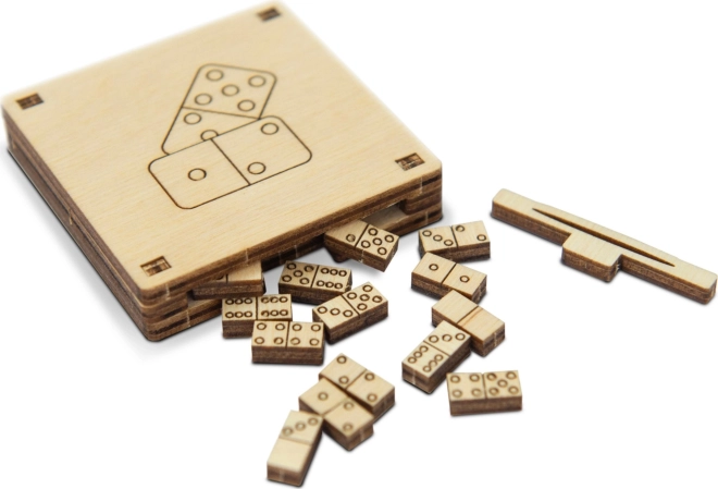 WOODEN 3D Mini Domino WOODEN CITY