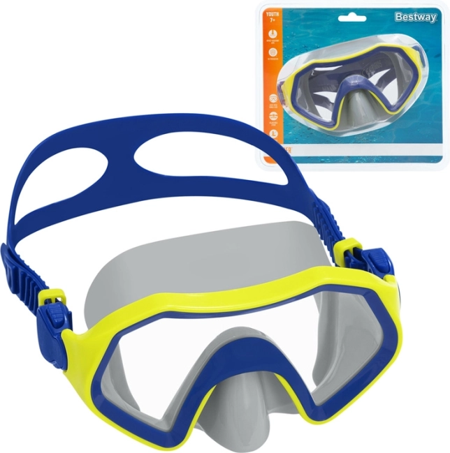 Vaikiška plaukimo kaukė Bestway Crusader 7+ – Mėlyna