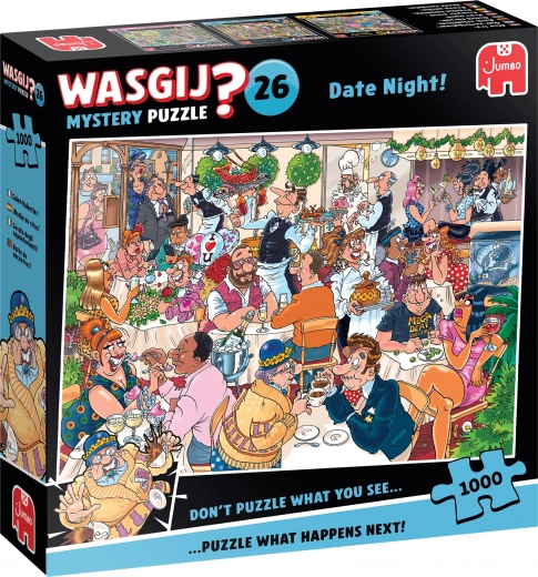 Dėlionė Wasgij Mystery 26: Pasimatymas, 1000 detalių