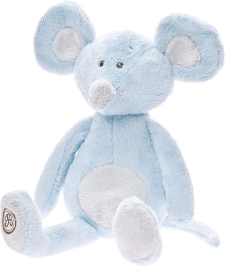 Pliušinė pelė Lena mėlyna 20 cm