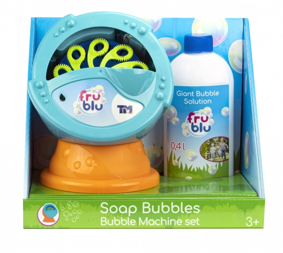 FRU BLU Bubble Machine with 0.4 L Solution