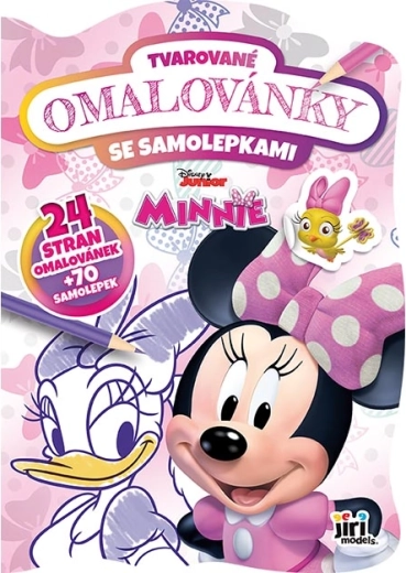 Formuotos spalvinimo knygelės Minnie