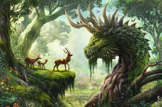 Forest Dragon Puzzle Ravensburger 3000 Pieces