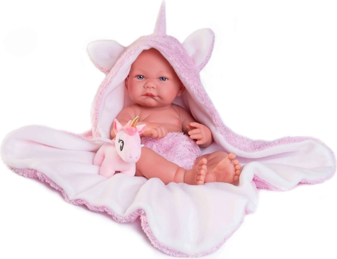 ANTONIO JUAN Nica – realistic baby doll with full vinyl body 42 cm