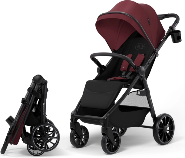 Kinderkraft sports stroller Grande 2 – Dark Ruby