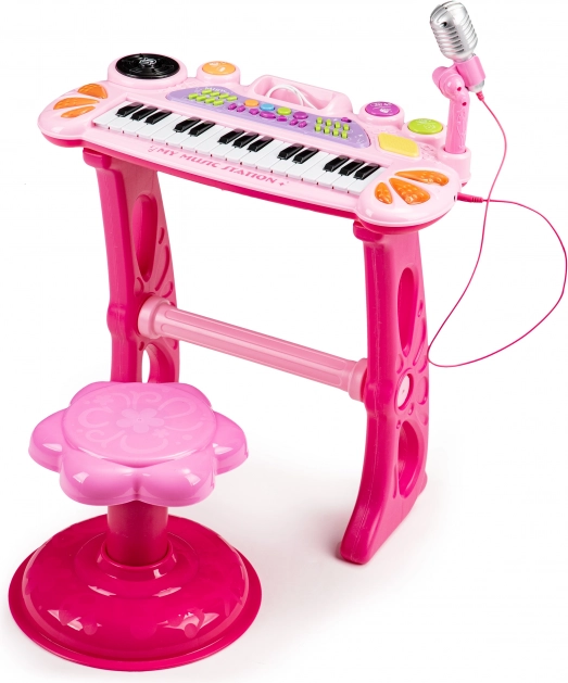 Klavišiniai su mikrofonu ir MP3